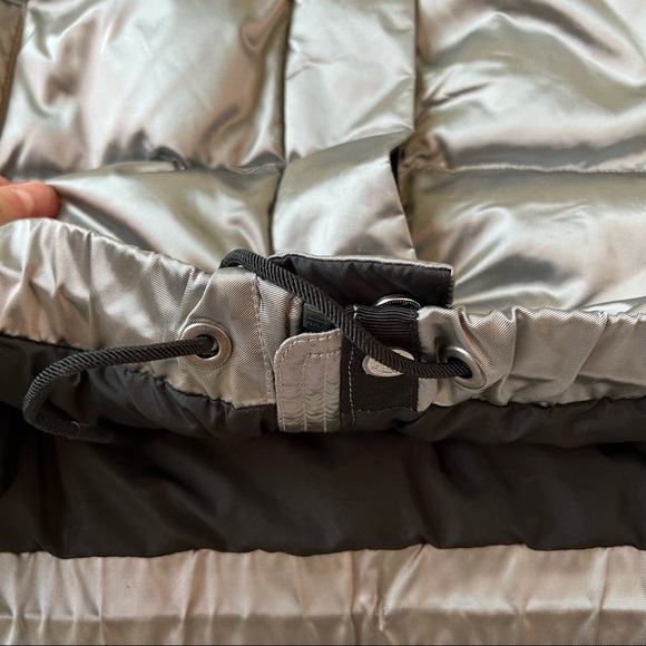 Athleta silver bomber (warm winter) jacket - size medium - Picture 8 of 12